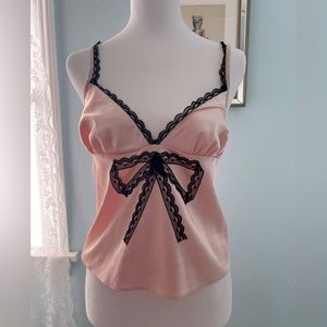 Bow negligee tank from Rampage